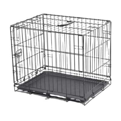 Dog Travel Kennel Crate With Tray