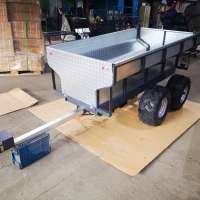 1.5T 3 phase Hydraulic tipping ATV Trailer